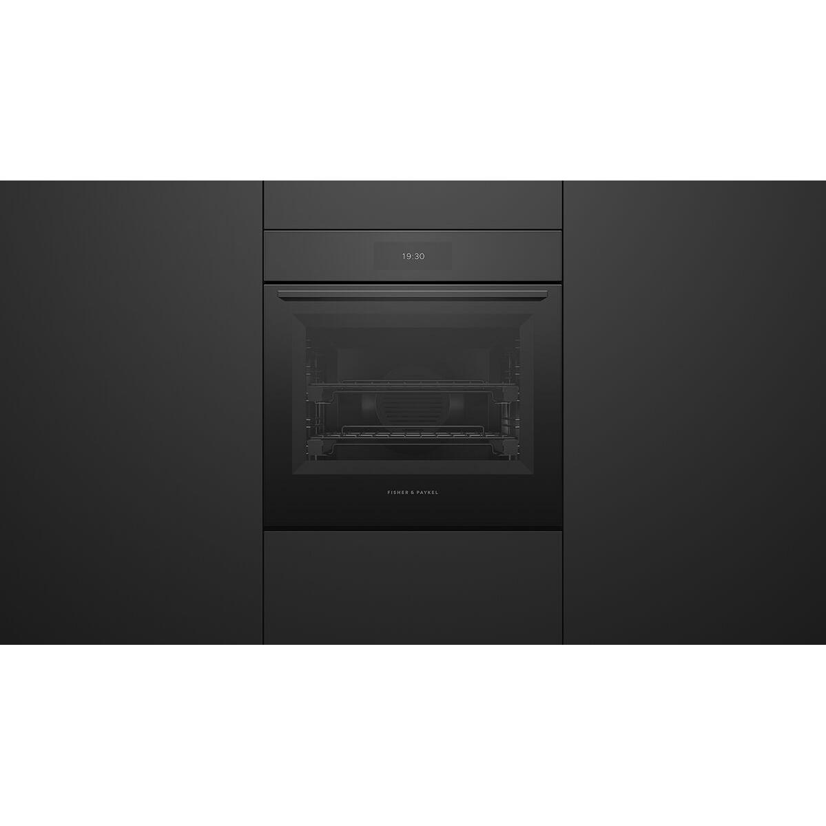  Fisher & Paykel 24-inch, 3 cu. ft. Combi-Steam Built-in Wall Oven with AeroTech™ Technology OS24SAMHUB5 IMAGE 3