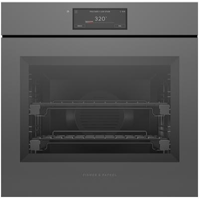  Fisher & Paykel 24-inch, 3 cu. ft. Combi-Steam Built-in Wall Oven with AeroTech™ Technology OS24SAMHUNG5 IMAGE 1