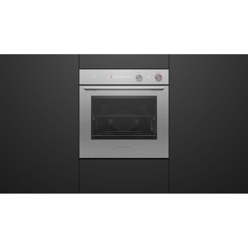  Fisher & Paykel 24-inch, 3 cu. ft. Built-in Single Wall Oven with AeroTech™ Technology OB24SACGX5 IMAGE 3