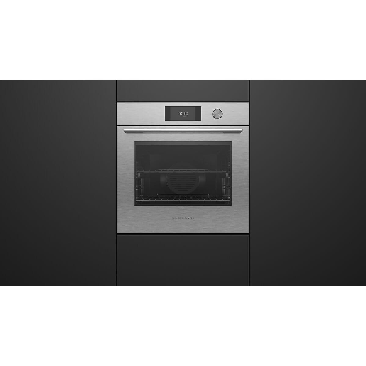  Fisher & Paykel 24-inch, 3 cu. ft. Built-in Single Wall Oven with AeroTech™ Technology OB24SACPTDX5 IMAGE 3