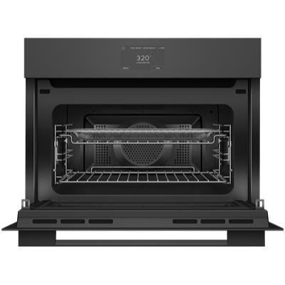  Fisher & Paykel 24-inch, 1.7 cu. ft. Built-in Speed Oven with AeroTech™ Technology OM24NMTB5 IMAGE 2