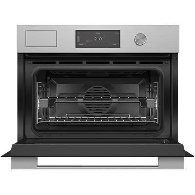  Fisher & Paykel 24-inch, 1.9 cu. ft. Built-in Combi Steam Wall Oven with AeroTech™ Technology OS24NACVUDX5 IMAGE 2