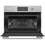  Fisher & Paykel 24-inch, 1.9 cu. ft. Built-in Combi Steam Wall Oven with AeroTech™ Technology OS24NACVUDX5 IMAGE 2