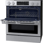  Samsung 30-inch Slide-in Electric Range with True Convection with Air Fry Max NSE90H63DRAC IMAGE 6
