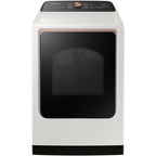  Samsung 7.4 cu. ft. Electric Dryer with Steam Sanitize+ DVE55A7300E/AC IMAGE 1