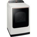  Samsung 7.4 cu. ft. Electric Dryer with Steam Sanitize+ DVE55A7300E/AC IMAGE 2