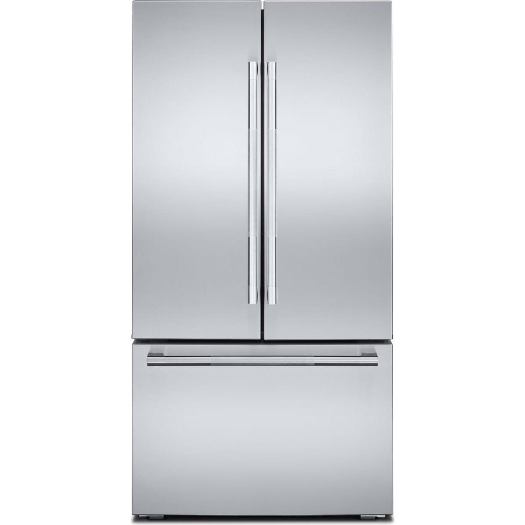 JennAir 36-inch, 24.8 cu. ft. Counter-Depth French 3-Door Refrigerator with Internal Water Dispenser JFFCCI72SL IMAGE 1