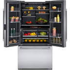  JennAir 36-inch, 24.8 cu. ft. Counter-Depth French 3-Door Refrigerator with Internal Water Dispenser JFFCCI72SL IMAGE 3