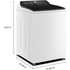  Whirlpool 6.1 cu. ft. IEC Smart Top Load Washer with the Removable Delicates Basket WTW8509TW IMAGE 11
