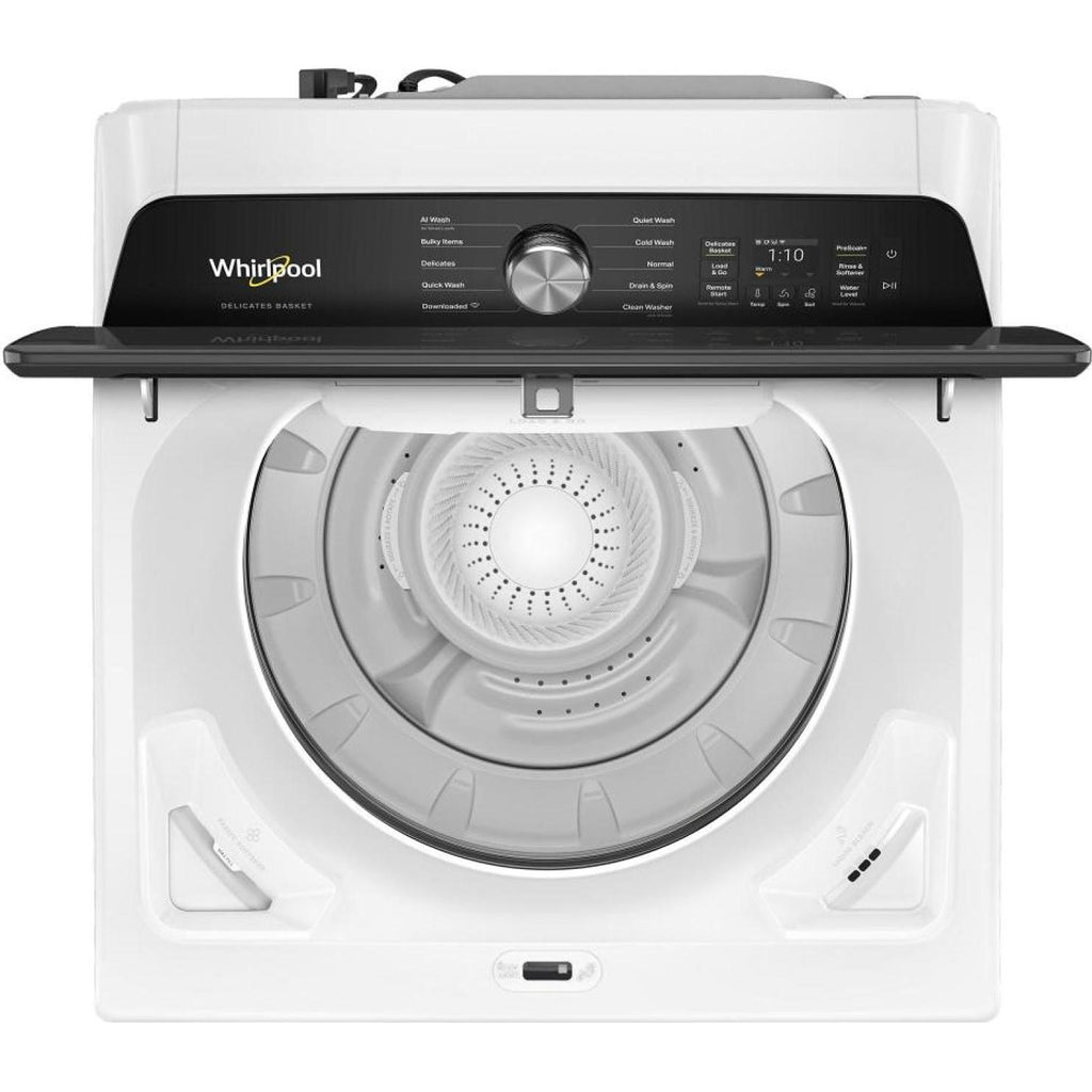  Whirlpool 6.1 cu. ft. IEC Smart Top Load Washer with the Removable Delicates Basket WTW8509TW IMAGE 3