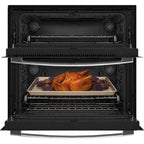  GE Profile 30-inch Built-In Wall Oven with Twin Flex Convection PTS9200SZSS IMAGE 3