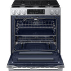  Samsung 30-inch, 6.0 cu. ft. Slide-in Gas Range with True Convection Technology NSG90H60DRAA IMAGE 2