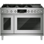  Bosch 800 Series 48-inch Freestanding Dual-Fuel Range with Griddle HDS8857UC IMAGE 1