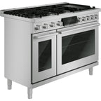  Bosch 800 Series 48-inch Freestanding Dual-Fuel Range with Griddle HDS8857UC IMAGE 3