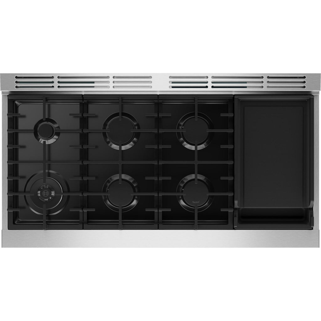  Bosch 800 Series 48-inch Freestanding Dual-Fuel Range with Griddle HDS8857UC IMAGE 5