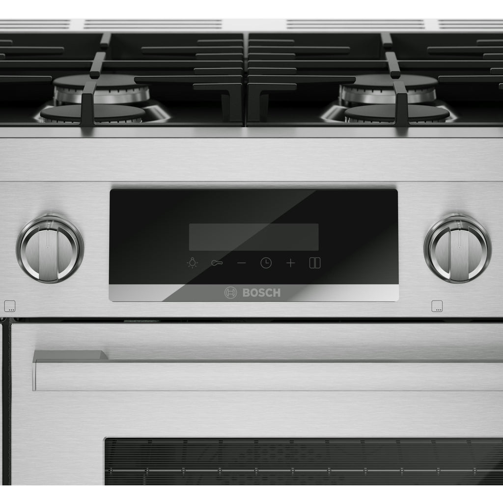  Bosch 800 Series 48-inch Freestanding Dual-Fuel Range with Griddle HDS8857UC IMAGE 6