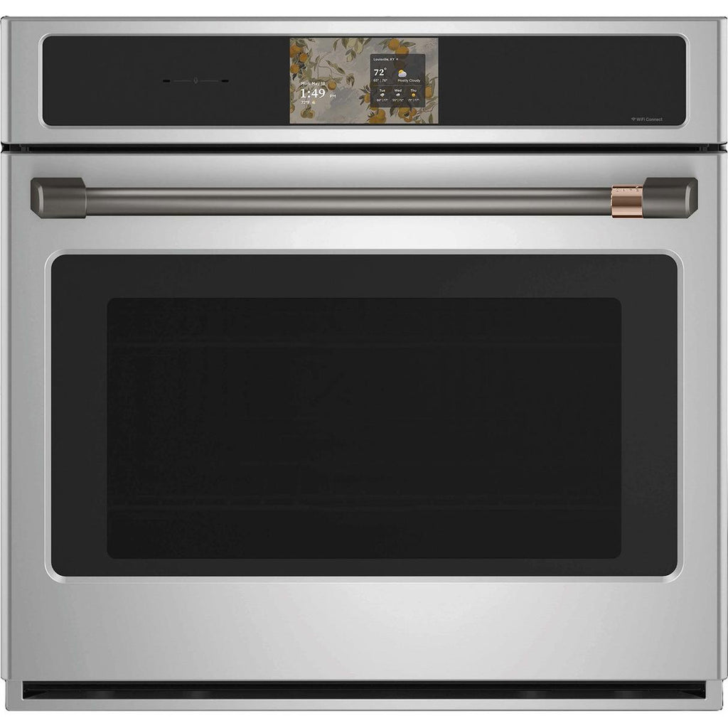  Café 30-inch, 5.0 cu. ft. Built-in Single Wall Oven with True European Convection CTS90DP2ZS1 IMAGE 1