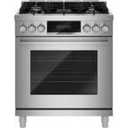  Bosch 800 Series 30-inch Freestanding Gas Range with 5 Burners HGS8057UC IMAGE 1
