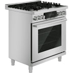  Bosch 800 Series 30-inch Freestanding Gas Range with 5 Burners HGS8057UC IMAGE 3
