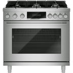  Bosch 800 Series 36-inch Freestanding Gas Range with 6 Burners HGS8657UC IMAGE 1