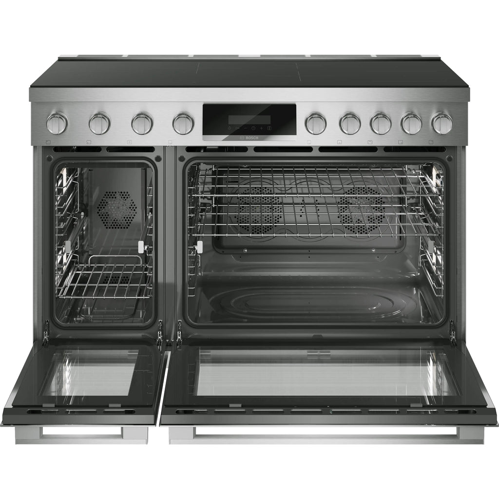  Bosch 800 Series 36-inch Freestanding Induction Range with 7 Elements HIS8857UC IMAGE 2