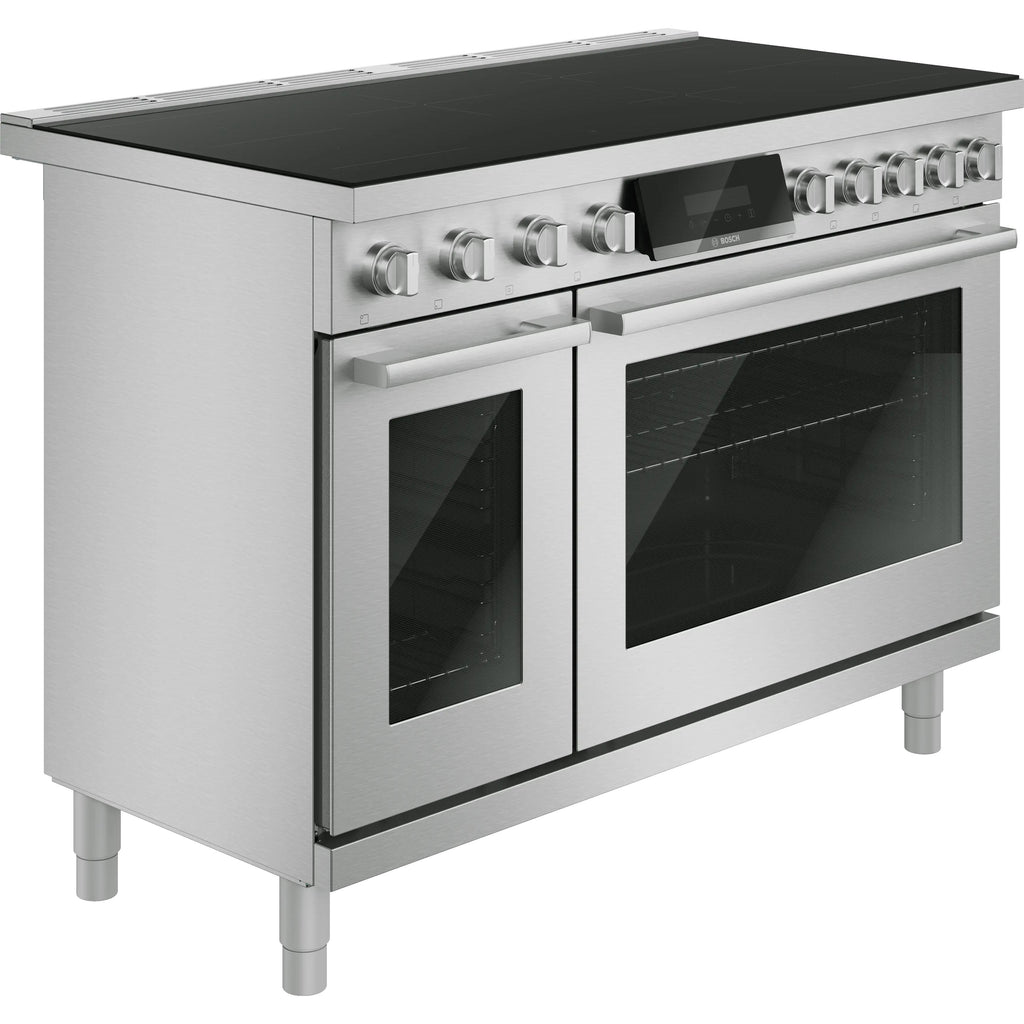  Bosch 800 Series 36-inch Freestanding Induction Range with 7 Elements HIS8857UC IMAGE 3