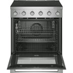  Bosch 500 Series 30-inch Freestanding Induction Range with 4 Elements HIS5057C IMAGE 2