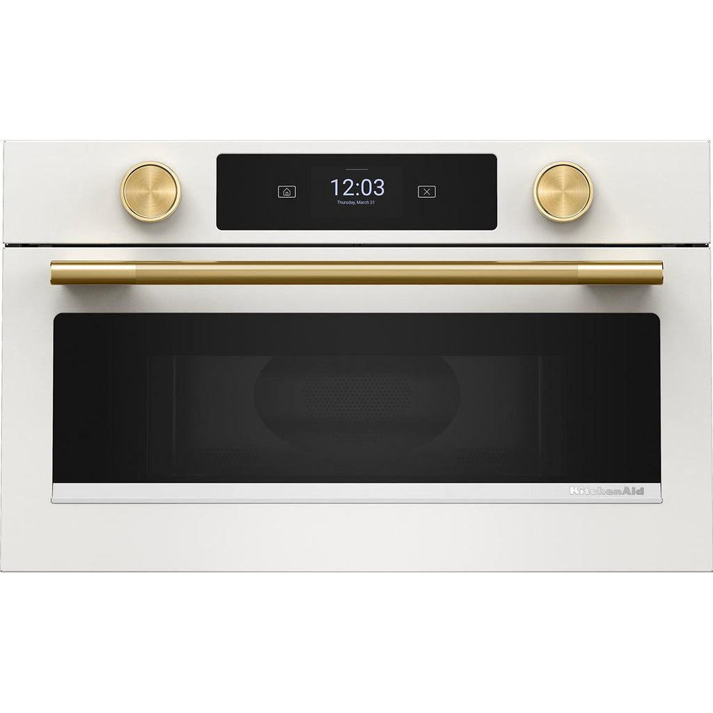  KitchenAid 30-inch Built-in Microwave Oven with Convection Technology KMBS730SPL IMAGE 1