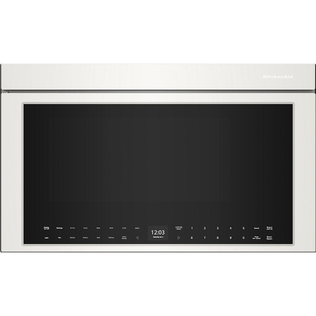  KitchenAid 30-inch, 1.1 cu. ft. Over-the-Range Microwave Oven with Air Fry Technology YKMMF530PPL IMAGE 1