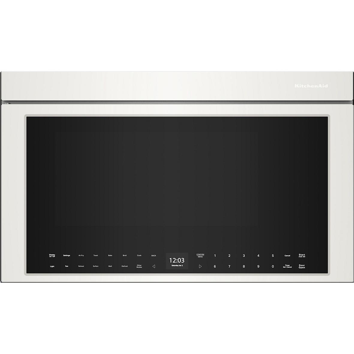  KitchenAid 30-inch, 1.1 cu. ft. Over-the-Range Microwave Oven with Air Fry Technology YKMMF530PPL IMAGE 1