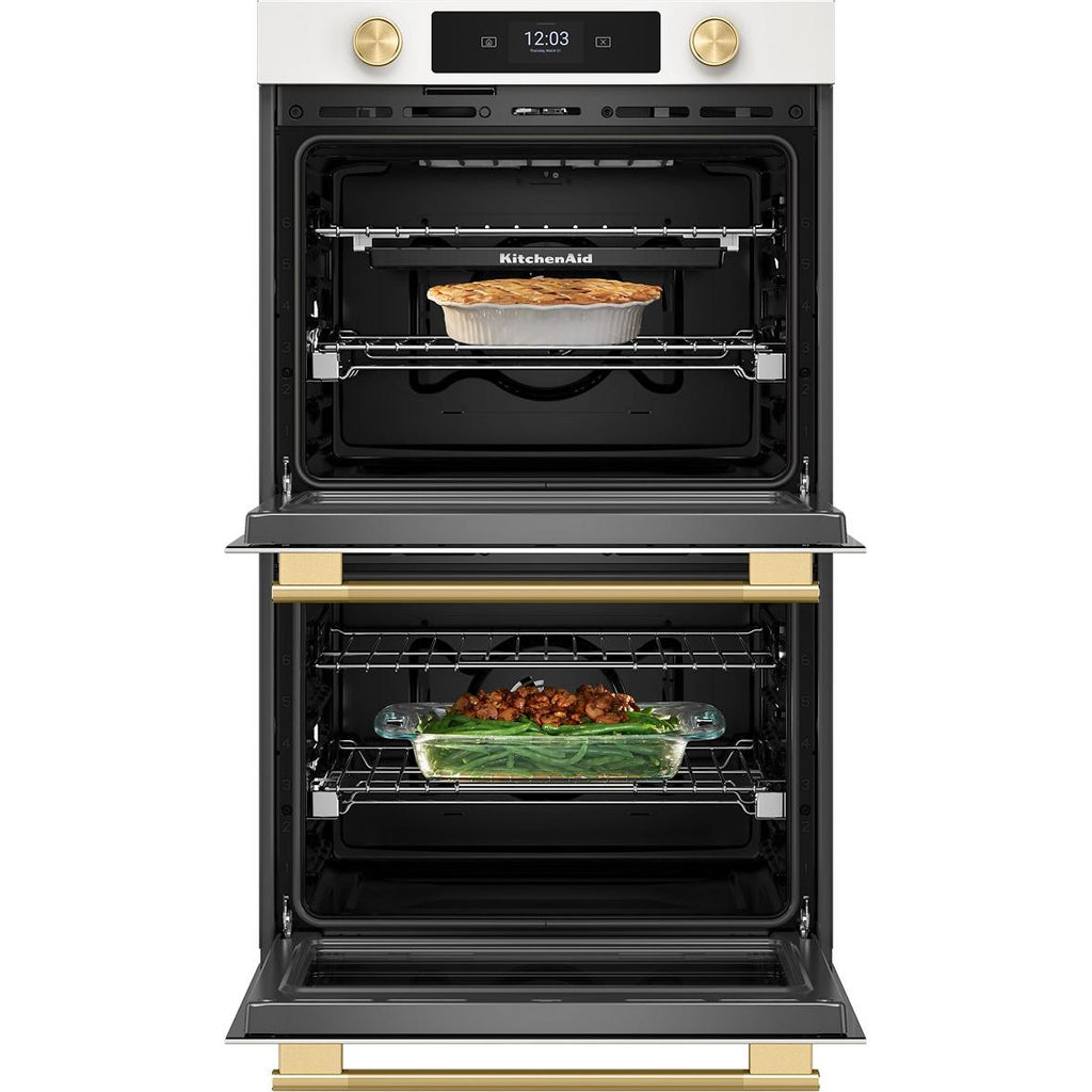  KitchenAid 30-inch, 10 cu. ft. Built-in Double Wall Oven with Convection KOED730SPL IMAGE 2
