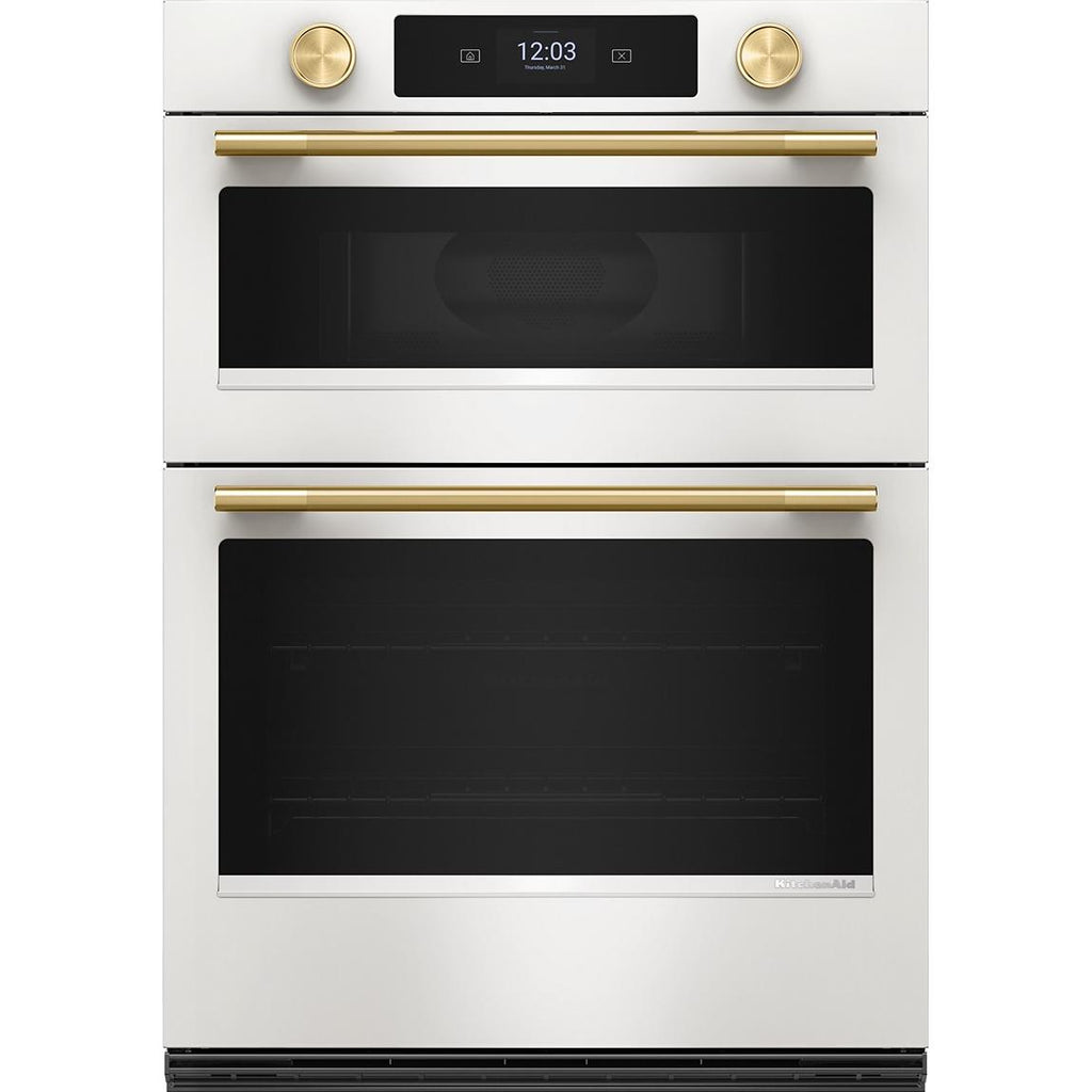  KitchenAid 30-inch, 6.4 cu. ft. Built-in Combination Wall Oven with Microwave Oven with Convection Technology KOEC730SPL IMAGE 1