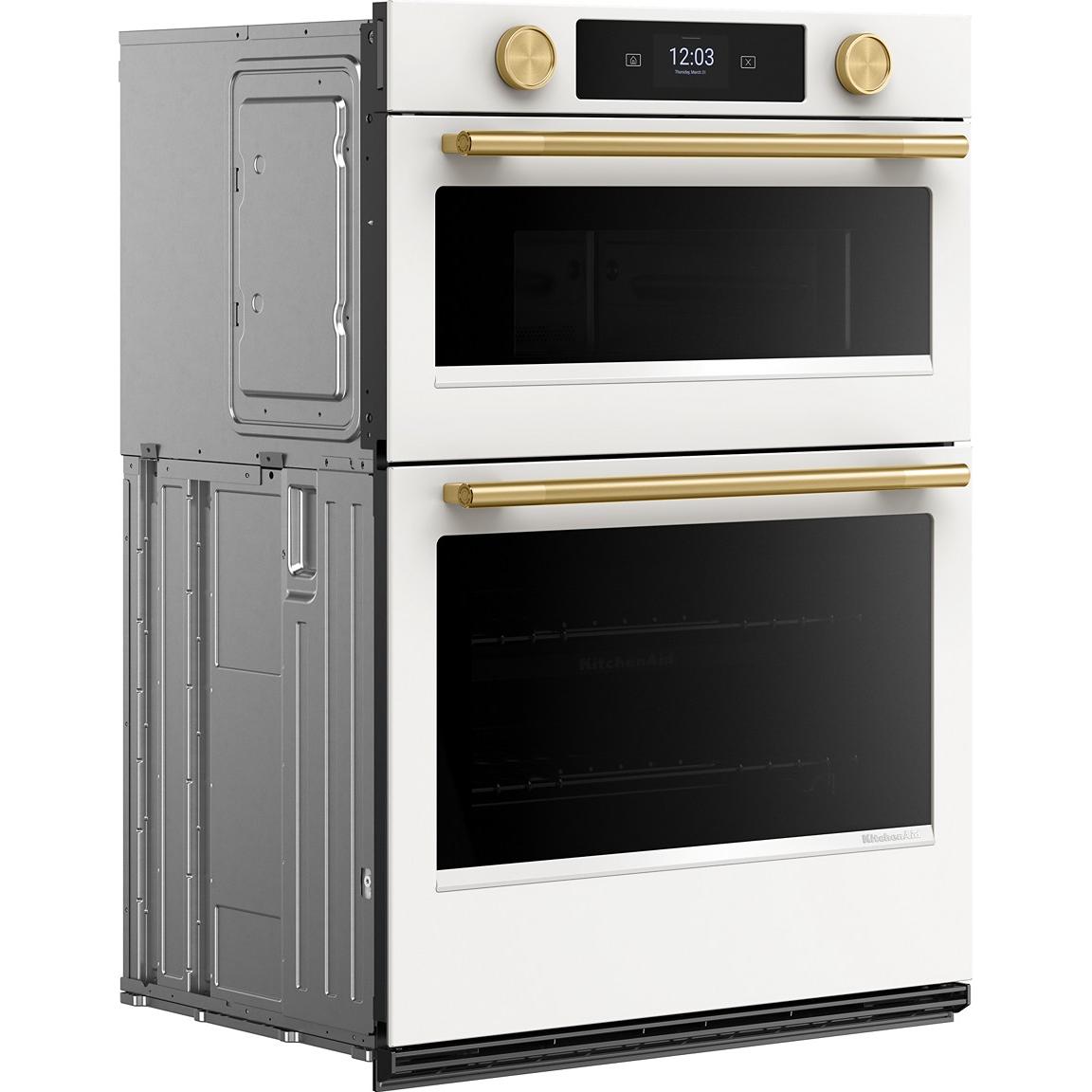  KitchenAid 30-inch, 6.4 cu. ft. Built-in Combination Wall Oven with Microwave Oven with Convection Technology KOEC730SPL IMAGE 4