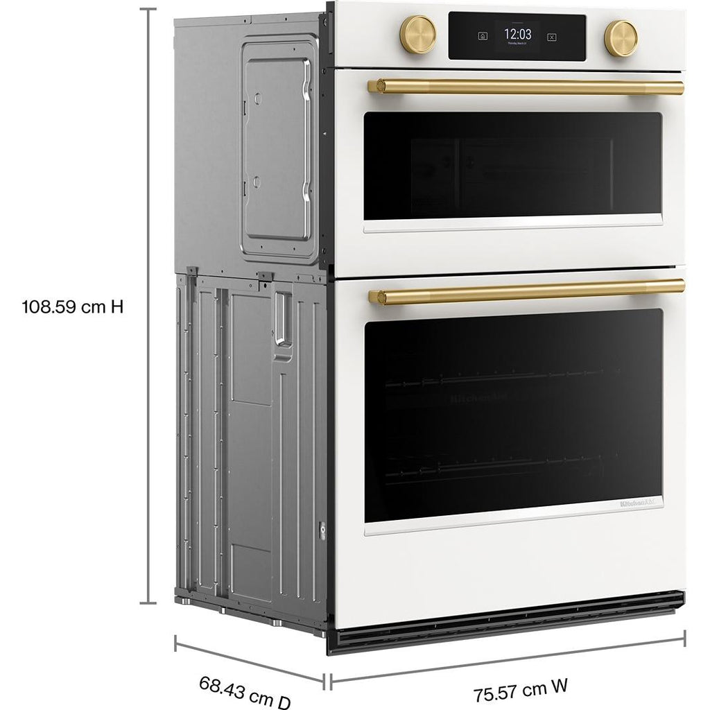  KitchenAid 30-inch, 6.4 cu. ft. Built-in Combination Wall Oven with Microwave Oven with Convection Technology KOEC730SPL IMAGE 7
