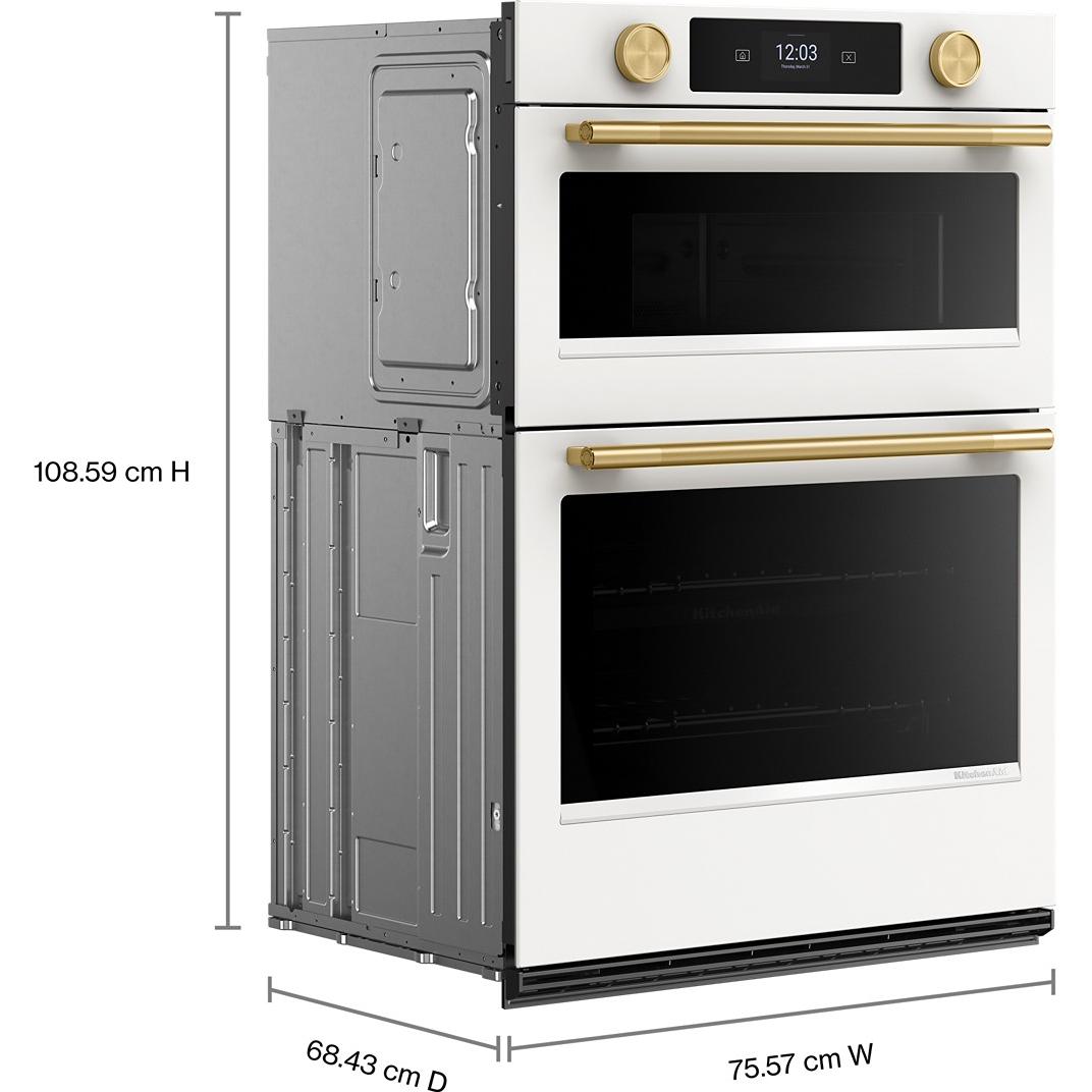  KitchenAid 30-inch, 6.4 cu. ft. Built-in Combination Wall Oven with Microwave Oven with Convection Technology KOEC730SPL IMAGE 7