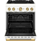  KitchenAid 30-inch, 4.1 cu. ft. Freestanding Commercial-Style Dual-Fuel Range KFDS930SPL IMAGE 5