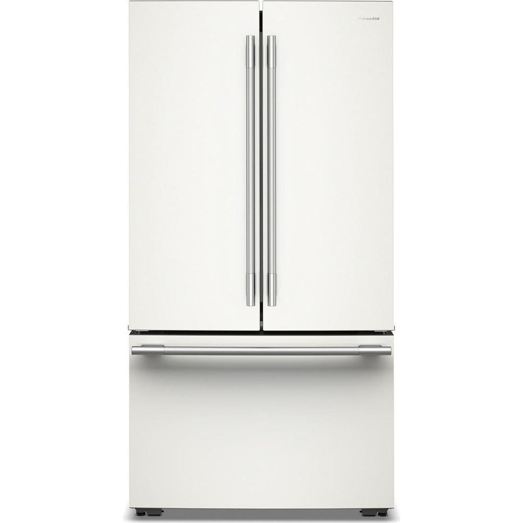 KitchenAid 36-inch, 24 cu. ft. Counter-Dept French 3-Door Refrigerator with Internal Water Dispenser and Ice Maker KRFC236SPL IMAGE 1