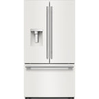  KitchenAid 36-inch, 30 cu. ft. French 3-Door Refrigerator with Water and Ice Dispensing System KRFF436SPL IMAGE 1