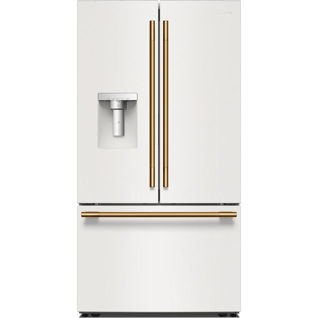  KitchenAid 36-inch, 30 cu. ft. French 3-Door Refrigerator with Water and Ice Dispensing System KRFF436SPL IMAGE 11