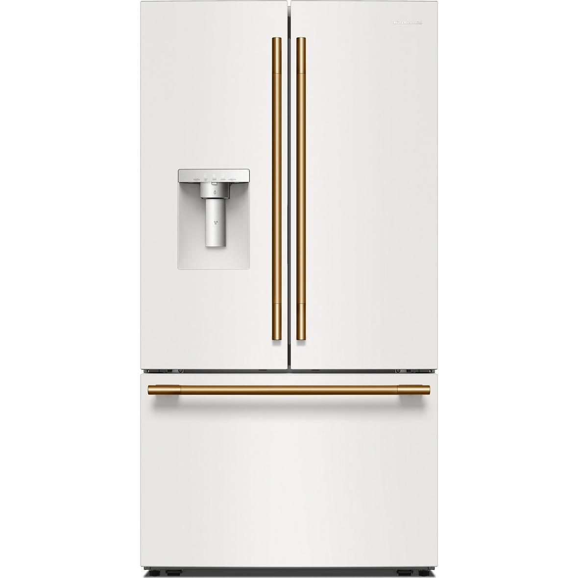  KitchenAid 36-inch, 30 cu. ft. French 3-Door Refrigerator with Water and Ice Dispensing System KRFF436SPL IMAGE 11