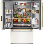  KitchenAid 36-inch, 30 cu. ft. French 3-Door Refrigerator with Water and Ice Dispensing System KRFF436SPL IMAGE 2