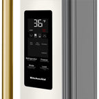  KitchenAid 36-inch, 30 cu. ft. French 3-Door Refrigerator with Water and Ice Dispensing System KRFF436SPL IMAGE 8