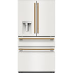  KitchenAid 36-inch, 29.51 cu. ft. Freestanding French 4-Door Refrigerator with Water and Ice Dispensing System KRMF436SPL IMAGE 9