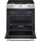  KitchenAid 30-inch Slide-in Dual-Fuel Range KSDS730TPS IMAGE 2