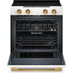  KitchenAid 30-inch Slide-in Electric Range with  Convection Cooking Modes YKSES530SPL IMAGE 5