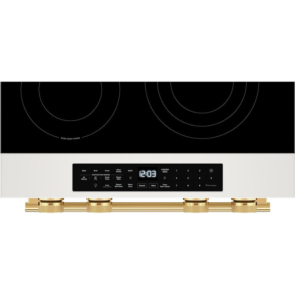  KitchenAid 30-inch Slide-in Electric Range with  Convection Cooking Modes YKSES530SPL IMAGE 6