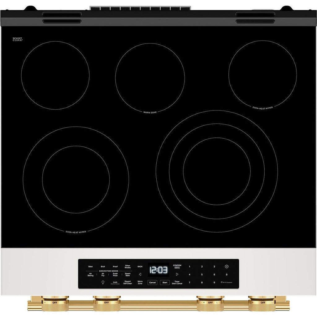 KitchenAid 30-inch Slide-in Electric Range with  Convection Cooking Modes YKSES530SPL IMAGE 7