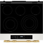  KitchenAid 30-inch Slide-in Electric Range with  Convection Cooking Modes YKSES530SPL IMAGE 7