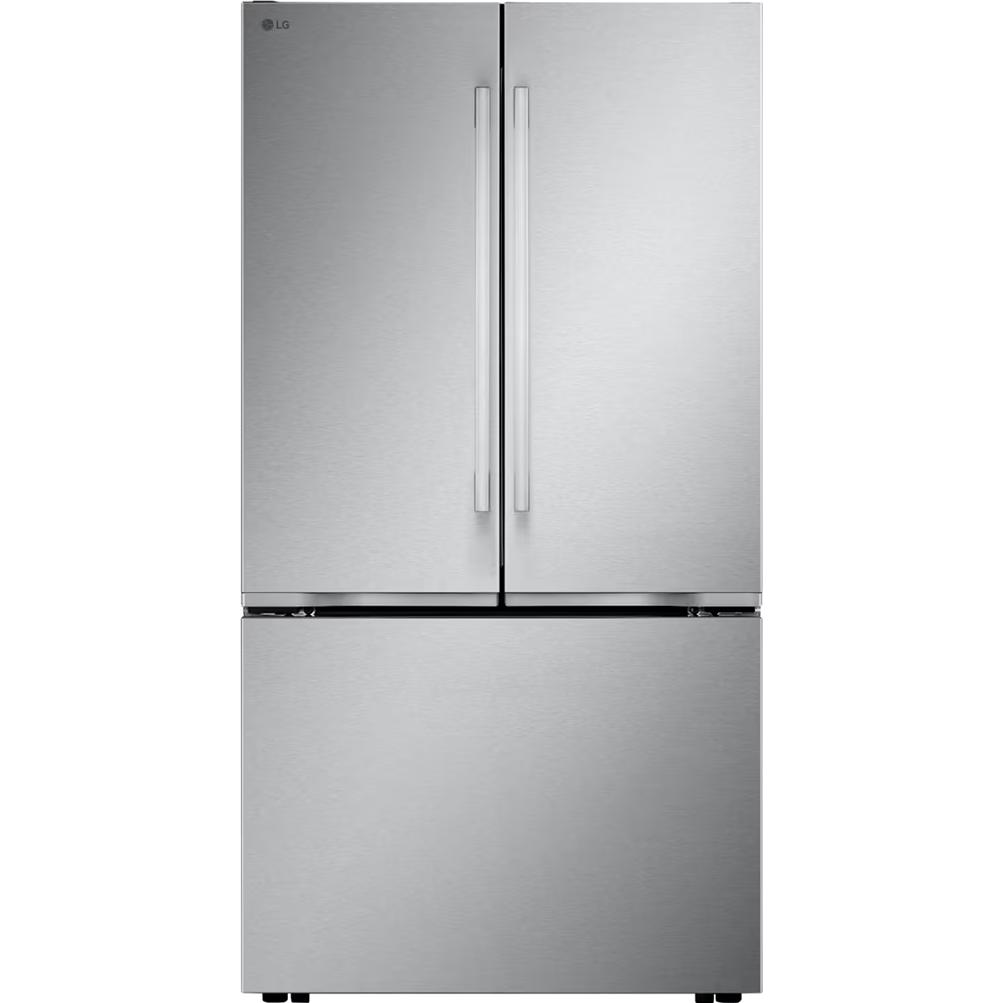  LG 36-inch, 26.5 cu. ft. Counter-Depth French 3-Door Refrigerator LF27NCH10S IMAGE 1
