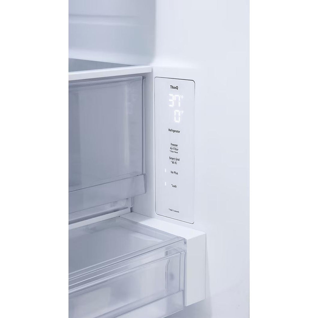  LG 36-inch, 26.5 cu. ft. Counter-Depth French 3-Door Refrigerator LF27NCH10S IMAGE 9